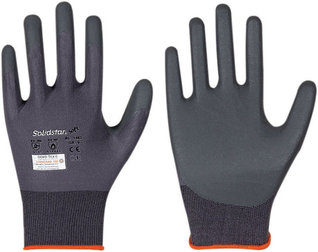 LEIPOLD Handschuhe Solidstar Soft 1463 – Nitrilschaum, EN 388, PSA II, 12 Paar, Gr. 8
