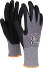 OX-ON Handschuhe Flexible Supreme 1600 Gr.8 schwarz/hellgrau EN388 EN407 PSA II