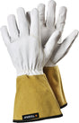 TEGERA® 126A Schweißerhandschuhe Gr.9 weiß/gelb – Ziegenleder, KEVLAR®-Nähte, EN 12477