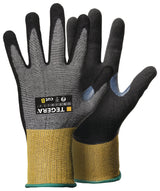 TEGERA® INFINITY 8805 Schnittschutzhandschuhe Gr.8 grau/gelb EN 388, EN 407 PSA II