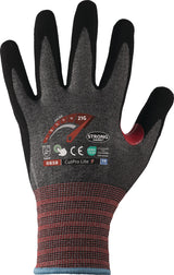 STRONGHAND CUTPRO LITE F Schnittschutzhandschuhe Gr.7, grau/schwarz, EN 388
