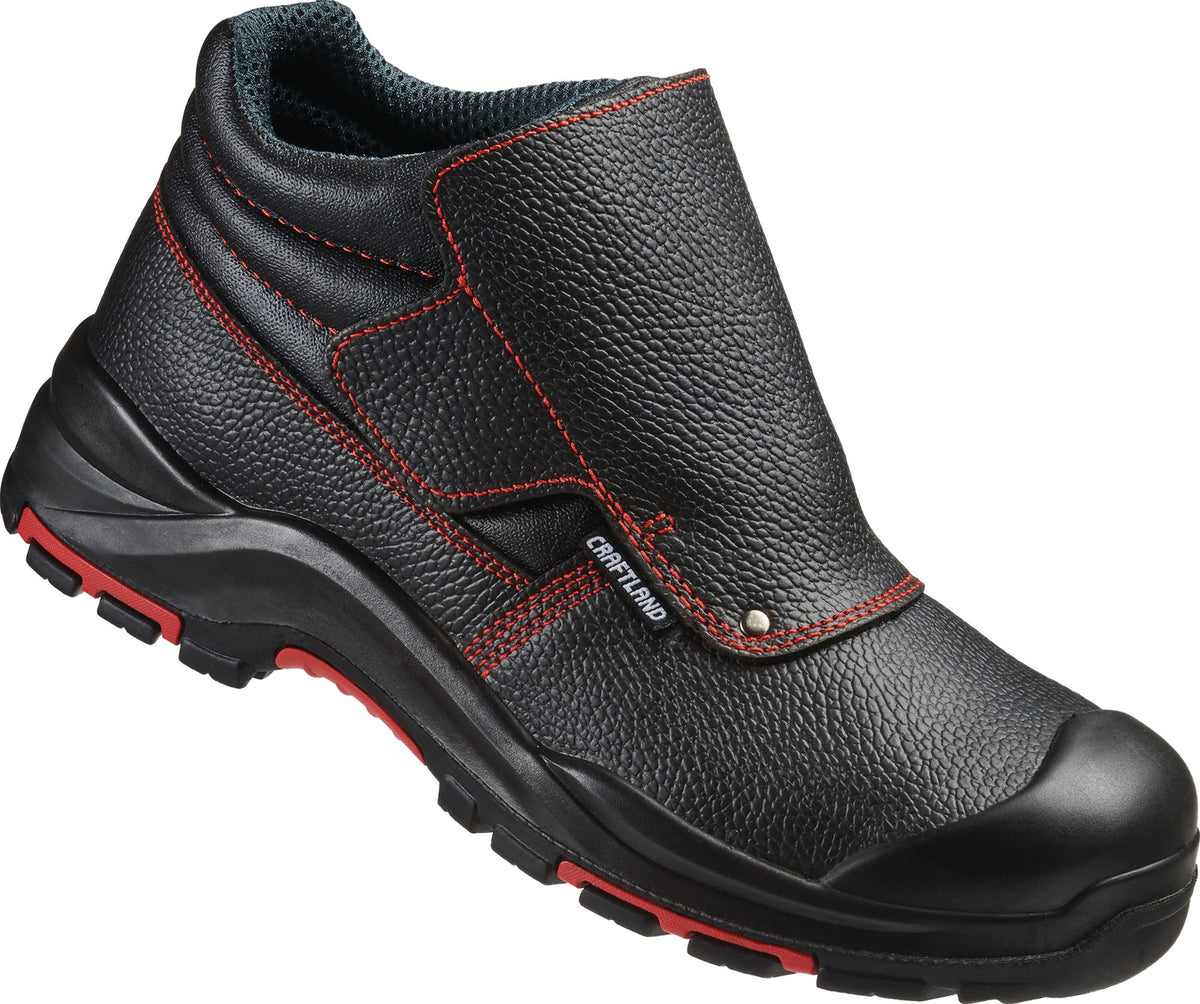 CRAFTLAND Schweißerstiefel Eisenach S3 HRO SRC EN ISO 20345 Schwarz Gr. 40
