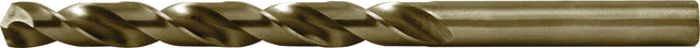 RUKO Spiralbohrer DIN 338 Typ VA 1 mm HSS-Co5 profilgeschliffen Gold 10 Stück