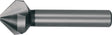 RUKO Kegelsenker DIN 335 C 90° Ø 6,3 mm HM 3 Schneiden Zylinderschaft