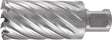 RUKO Kernbohrer HSS 12 mm mit Weldon-Schaft – Schnitttiefe 55 mm für Stahl und Metall