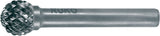 RUKO Frässtift KUD Hartmetall 3 mm Schaft Kreuzverzahnung KVZ 4