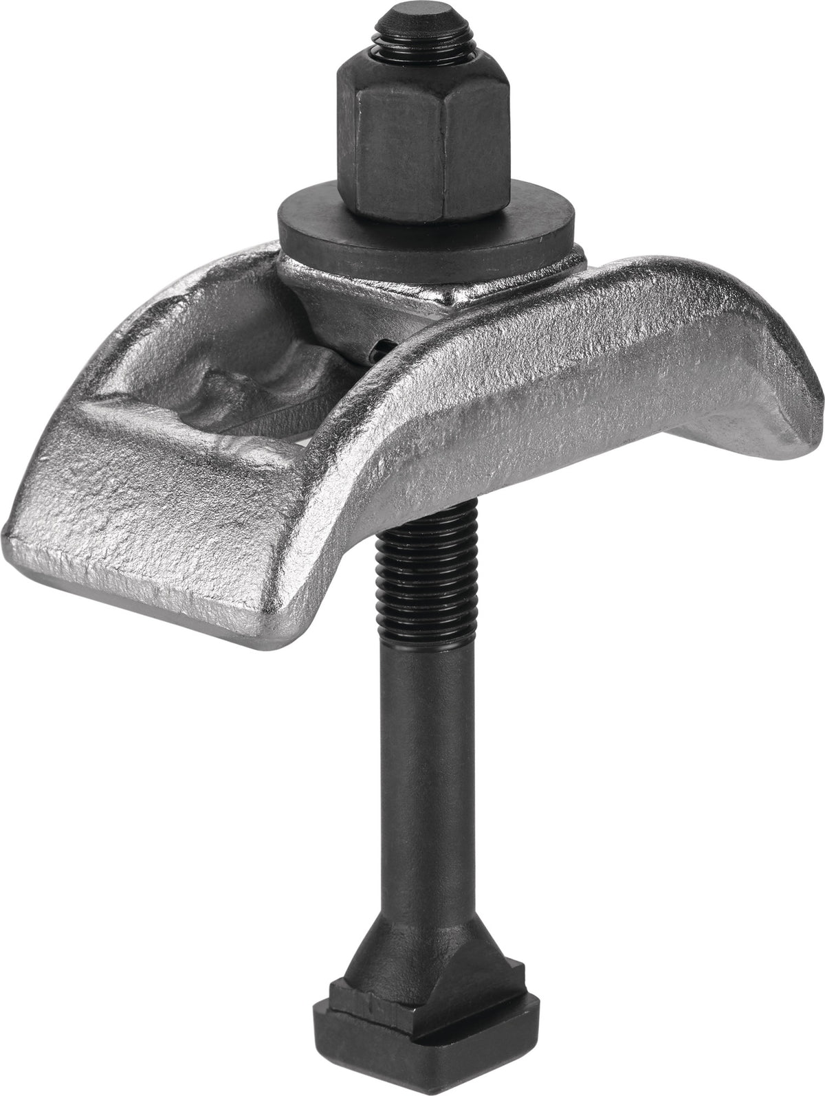 AMF Spannpratze Nr. 6313K Gr. 13 – stufenlos verstellbar für T-Nut 12+14 mm, Spannhöhe 0–35 mm