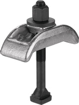 AMF Spannpratze Nr. 6313K Gr. 13 – stufenlos verstellbar für T-Nut 12+14 mm, Spannhöhe 0–35 mm