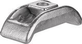 AMF Spannpratze Nr. 6313K Gr. 13 – stufenlos verstellbar für T-Nut 12+14 mm, Spannhöhe 0–35 mm