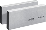AMF Parallelanschlagpaar Nr. 6350 für 8 mm Nutbreite, 100 mm lang, 25 mm hoch, einsatzgehärtet