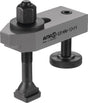 AMF Spanneisen Nr. 6314AV für T-Nut 12 mm, Länge 100 mm, mit verstellbarer Stütz- und Spannschraube M12