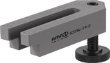 AMF Spanneisen Nr. 6315V für T-Nut 10 mm, Länge 100 mm, abgesetzt