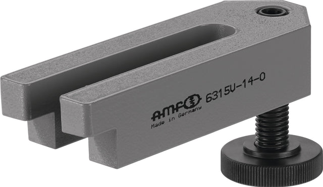 AMF Spanneisen Nr. 6315V für T-Nut 10 mm, Länge 100 mm, abgesetzt