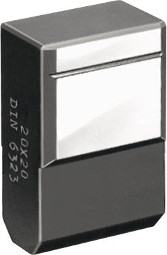 AMF Nutenstein DIN 6323 Form A lose sitzend, C15 einsatzgehärtet, Nut 10/12 mm