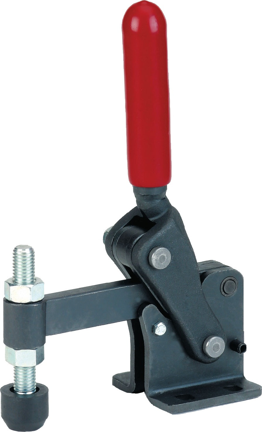 AMF Senkrechtspanner Nr. 6811P Gr. 2 mit waagrechtem Fuß, schwere Ausführung