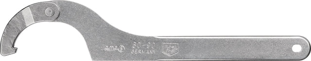 AMF Gelenkhakenschlüssel NO.775 NI mit Nase für Nutmuttern DIN 1804, 35-60 mm, Edelstahl rostfrei