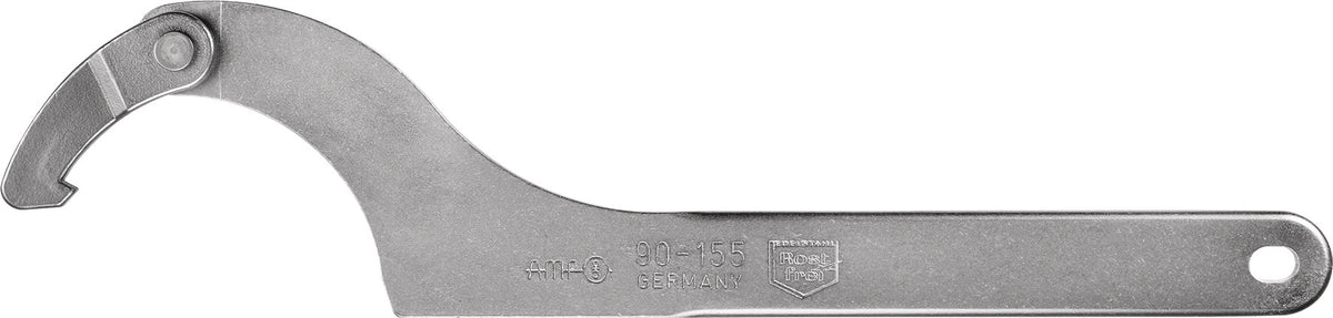 AMF Gelenkhakenschlüssel 775SNI Edelstahl für Nutmuttern 35-60 mm