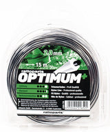 RATIOPARTS Nylonfaden Optimum 1,6 mm x 15 m – 5-Kant Schneidfaden für Motorsensen