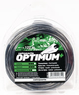 RATIOPARTS Nylonfaden Optimum 1,6 mm x 15 m – 5-Kant Schneidfaden für Motorsensen