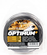 RATIOPARTS Nylonfaden Optimum 1,6 mm x 15 m – 5-Kant Schneidfaden für Motorsensen