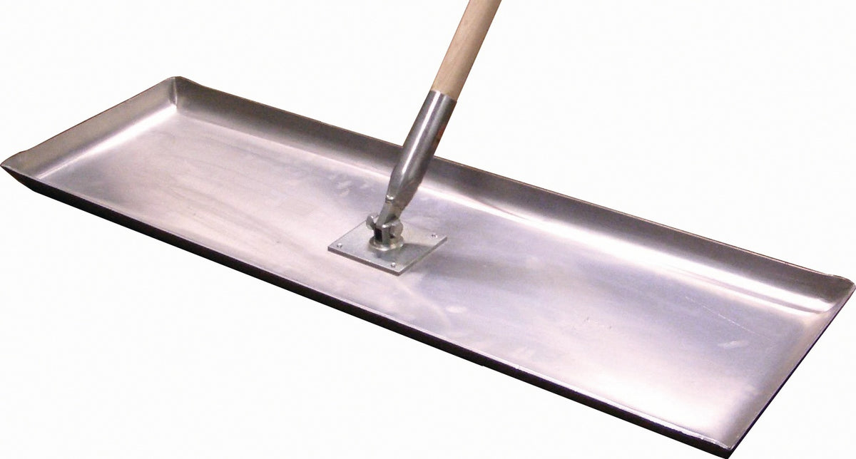 ALUREX Betonverteiler 980 x 300 mm BS98 – Aluminium und Stahl, mit fixierbarer Stielhalterung