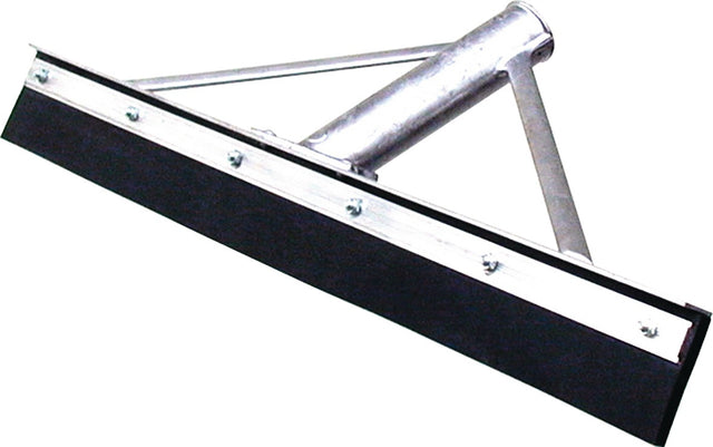 ALUREX Gummischieber 600 mm – Aluminium/Gummi, sehr stabile Ausführung mit Vollgummippe
