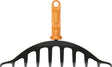 FISKARS Rosenrechen OneClick – 10 Zinken, Arbeitsbreite 243 mm, gehärteter Borstahl