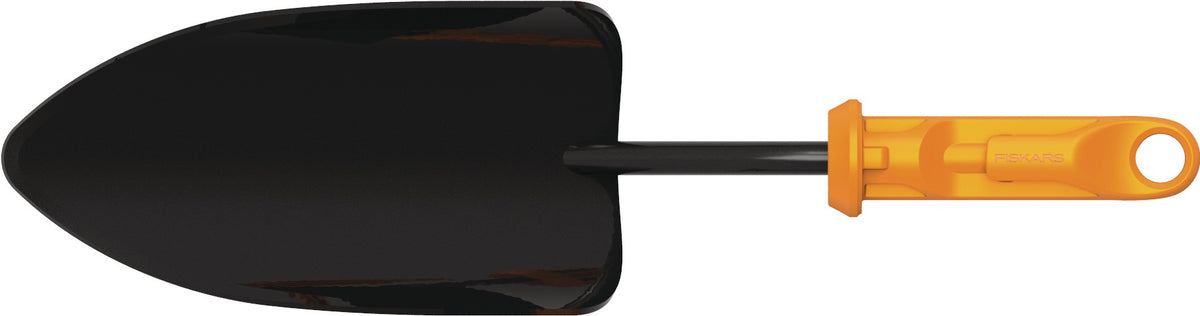 FISKARS Blumenkelle OneClick 273 mm – Borstahl für Pflanzen und Umtopfen