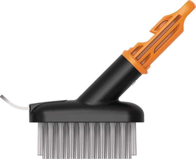 FISKARS Fugenbürste OneClick Stahl/Kunststoff – Effektive Moosentfernung