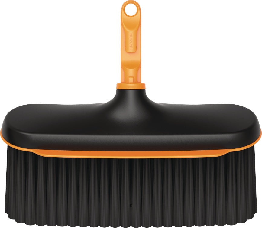 FISKARS Allzweckbesen OneClick Kunststoff 270 mm mit Dual-Borsten