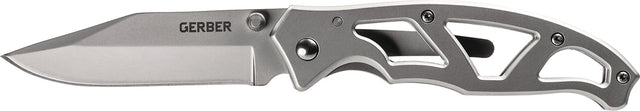 GERBER Klappmesser PARAFRAME I – Einhandmesser mit 76 mm Edelstahlklinge und Frame Lock
