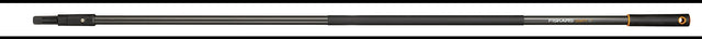 FISKARS Stiel Graphit QuikFit™ 1560 mm – Leichter Alu-Stiel für Schneidgiraffen
