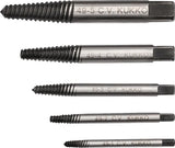 KUKKO Schraubenausdrehersatz 49-A M3-M18 5-teilig Chrom-Vanadium-Stahl