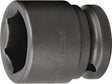 GEDORE Kraftschraubersteckschlüsseleinsatz K 32 3/4 Zoll SW 17 mm, 50 mm – Sonderstahl, brüniert