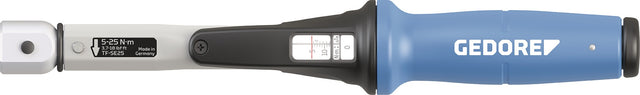 GEDORE Drehmomentschlüssel TF-SE25 5-25 Nm 9x12 mm mit Prüfzertifikat
