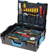 GEDORE Werkzeugsortiment 1100-02 36-tlg. Elektriker L-Boxx – VDE-isoliert, Check-Tool-Einlage