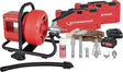 ROTHENBERGER Akku-Rohrreinigungsmaschine RODRUM VarioClean CAS für Rohr-Ø 40-100 mm, 18 V, 8 Ah