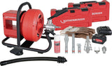 ROTHENBERGER Akku-Rohrreinigungsmaschine RODRUM VarioClean CAS für Rohr-Ø 40-100 mm, 18 V, 8 Ah