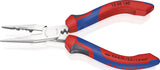 KNIPEX Verdrahtungszange 160 mm für 0,5-0,75/1,5/2,5 mm², verchromt, Comfort-Griff