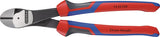 KNIPEX Kraftseitenschneider 200 mm Form 2 mit 20 % Kraftersparnis und Kunststoffüberzug