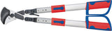 KNIPEX Kabelschere 570-770 mm mit Teleskopschenkeln und Ratschenprinzip für Kabel bis 38 mm