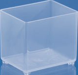 RAACO Einsatz 55 A9-1 39x55x47 mm aus PP, transparent