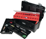 RAACO Werkzeugkoffer Toolbox 31-26 – Polypropylen, 445 x 230 x 235 mm, mit Werkzeugträger