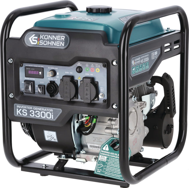 DIMAX Inverter-Stromerzeuger KS 3300i 3 kW Benzin – Kompakt & Leistungsstark