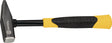 Picard Schlosserhammer BVB-Look 500g, 285mm Stahlrohrstiel, Deutsche Form, Bahn glatt – Profi-Hammer