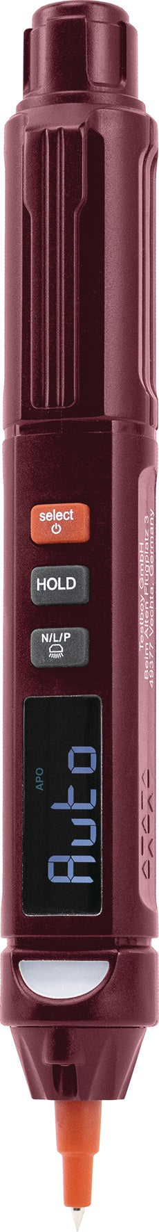 TESTBOY Multimeter PEN 1000 – 600 V AC / 1000 V DC, NCV, CAT III 600 V