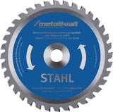 METALLKRAFT Metallkreissägeblatt 355 mm HM 80 Zähne für Aluminium – Präzise Schnitte