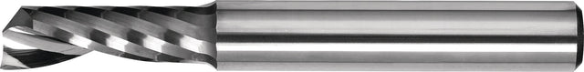 PROMAT Einzahnfräser Typ W VHM 3 mm 25° DIN 6535 HA lang – für NE-Metalle & Kunststoffe