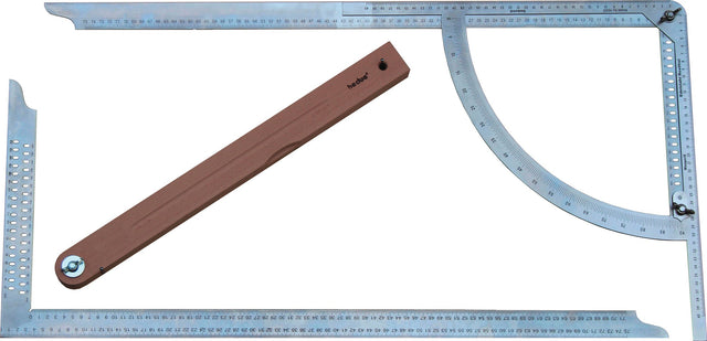 HEDUE Anreißgerät Alpha Classic Set 500 mm Buchenholzschmiege Edelstahl rostfrei