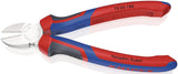 KNIPEX Seitenschneider 140 mm, polierter Kopf, Mehrkomponenten-Griffe, max. 1,8 mm